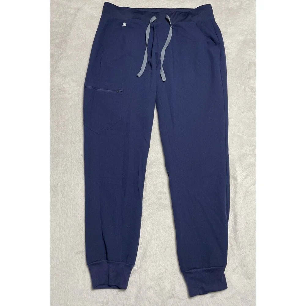 Figs Jogger Scrubs Size Mens Medium Zamora Blue Technical Collection